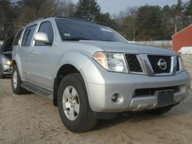 5N1AR18W37C642189 - 2007 NISSAN PATHFINDER SILVER photo 1