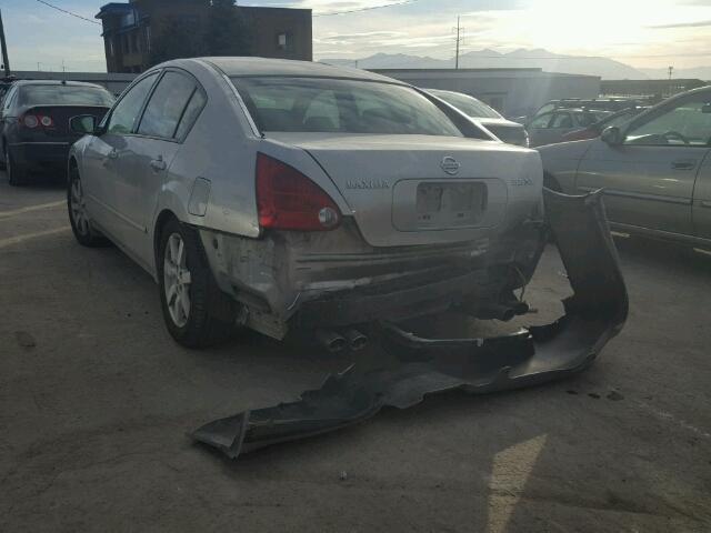 1N4BA41E94C889754 - 2004 NISSAN MAXIMA SE SILVER photo 3