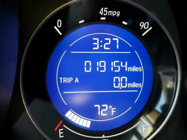 JHMGK5H50GX001381 - 2016 HONDA FIT LX Argent photo 8