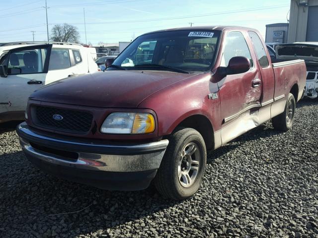 1FTDX1761VKD39343 - 1997 FORD F150 RED photo 2