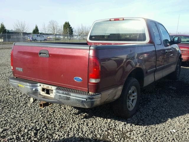 1FTDX1761VKD39343 - 1997 FORD F150 RED photo 4