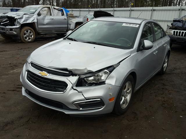 1G1PE5SB8G7188658 - 2016 CHEVROLET CRUZE LIMI SILVER photo 2