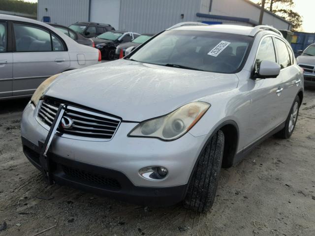 JNKAJ09F89M951933 - 2009 INFINITI EX35 BASE SILVER photo 2