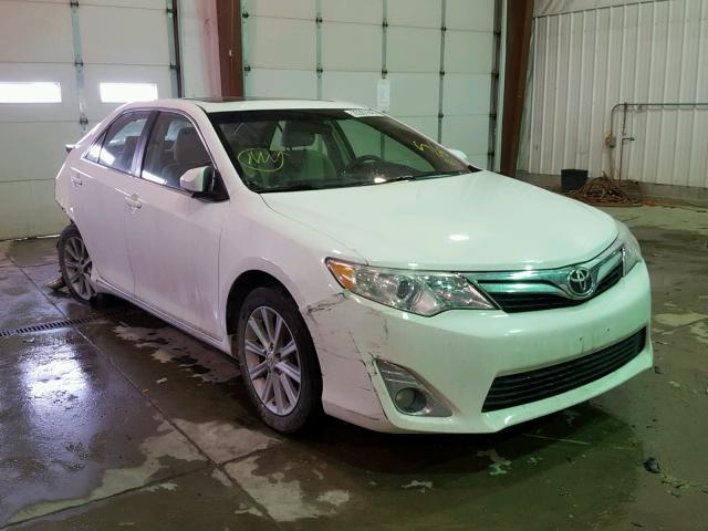 4T4BF1FKXCR230701 - 2012 TOYOTA CAMRY BASE WHITE photo 1