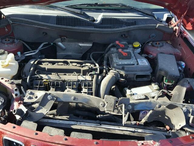 1C4NJCBA2ED509534 - 2014 JEEP COMPASS SP BURGUNDY photo 7