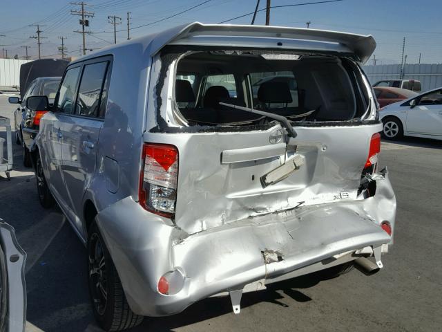 JTLZE4FE7CJ006660 - 2012 TOYOTA SCION XB SILVER photo 3