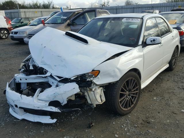 JF1GD79606G500555 - 2006 SUBARU IMPREZA WR WHITE photo 2