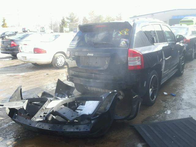 1J4FF47B59D234206 - 2009 JEEP COMPASS SP BLACK photo 4