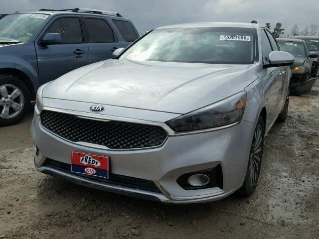 KNALB4J15H5042438 - 2017 KIA CADENZA PR SILVER photo 2