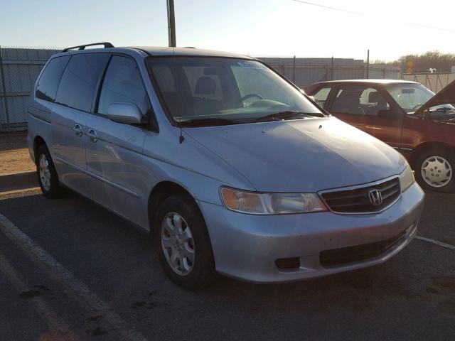 5FNRL18022B033594 - 2002 HONDA ODYSSEY EX SILVER photo 1