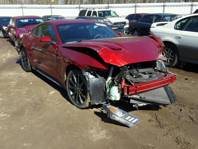 1FA6P8CF5G5301404 - 2016 FORD MUSTANG GT RED photo 1