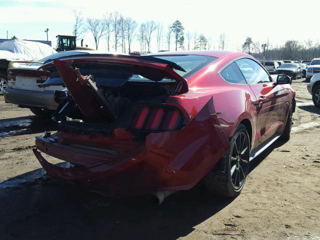 1FA6P8CF5G5301404 - 2016 FORD MUSTANG GT RED photo 4