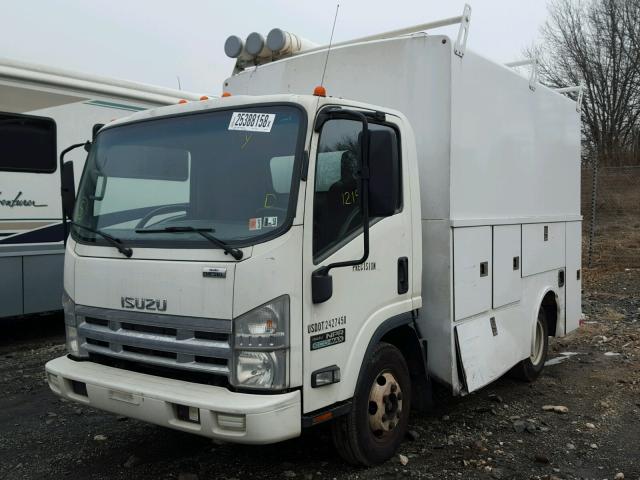 JALB4W17XB7402239 - 2011 ISUZU NPR WHITE photo 2