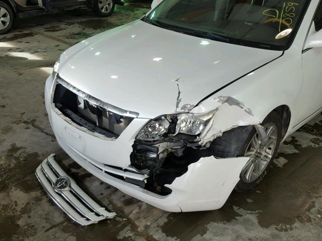 4T1BK36B16U100859 - 2006 TOYOTA AVALON XL WHITE photo 9