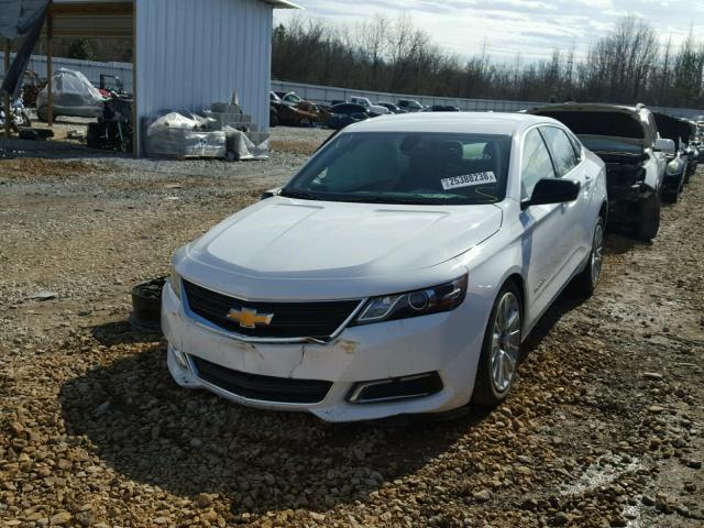 2G11X5SL9F9129933 - 2015 CHEVROLET IMPALA LS WHITE photo 2