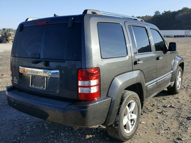 1J4PP5GK7BW551308 - 2011 JEEP LIBERTY LI GRAY photo 4