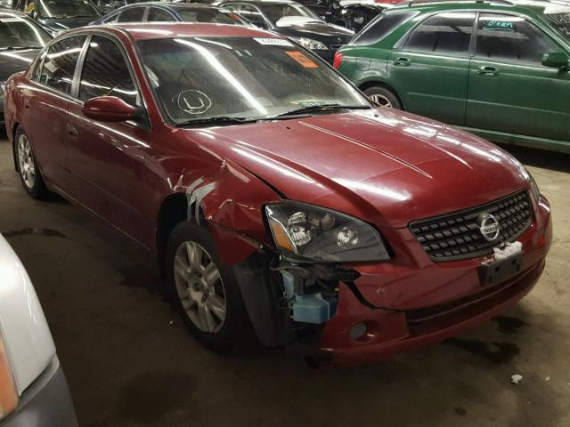 1N4AL11D06C176756 - 2006 NISSAN ALTIMA S MAROON photo 1