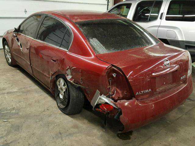 1N4AL11D06C176756 - 2006 NISSAN ALTIMA S MAROON photo 3