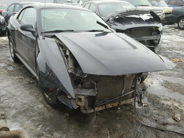 1FAFP40684F145958 - 2004 FORD MUSTANG BLACK photo 1