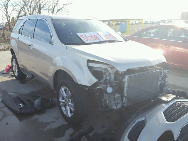 2GNALBEK5G1162777 - 2016 CHEVROLET EQUINOX LS TAN photo 1