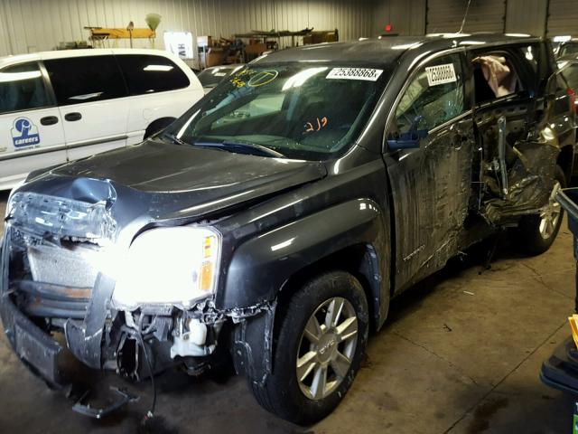 2CTFLREC3B6283582 - 2011 GMC TERRAIN SL GRAY photo 2