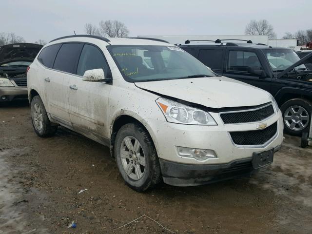 1GNKRJED3CJ228905 - 2012 CHEVROLET TRAVERSE L WHITE photo 1