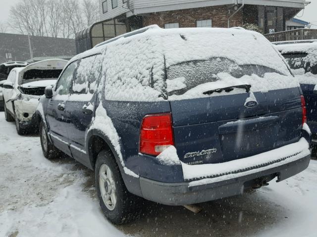 1FMZU73K93UA42466 - 2003 FORD EXPLORER X BLUE photo 3