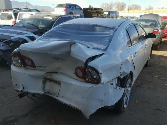 1G1ZH57899E238453 - 2009 CHEVROLET MALIBU 1LT WHITE photo 4