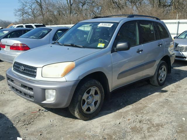 JTEGH20V520070011 - 2002 TOYOTA RAV4 SILVER photo 2