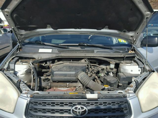 JTEGH20V520070011 - 2002 TOYOTA RAV4 SILVER photo 7