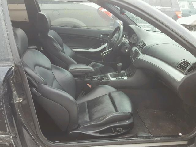 WBSBL93494PN59507 - 2004 BMW M3 BLACK photo 5