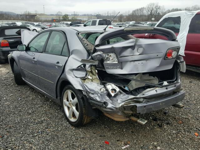 1YVHP80C375M31642 - 2007 MAZDA 6 I GRAY photo 3