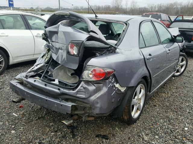 1YVHP80C375M31642 - 2007 MAZDA 6 I GRAY photo 4