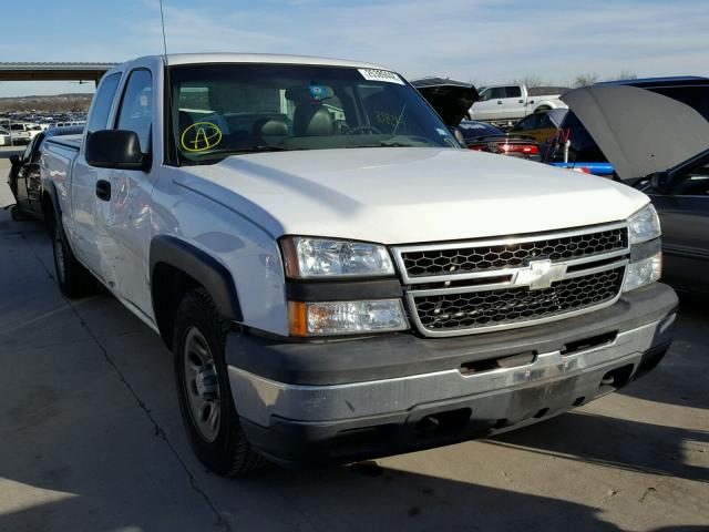 1GCEC19XX6Z235366 - 2006 CHEVROLET SILVERADO WHITE photo 1