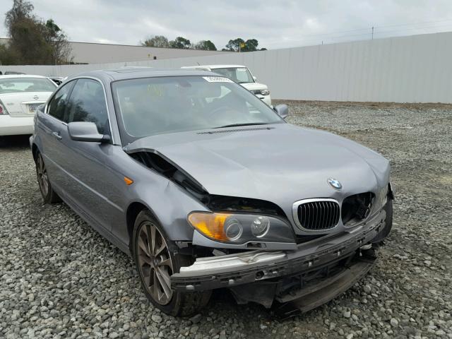 WBABD53414PL14842 - 2004 BMW 330 CI GRAY photo 1