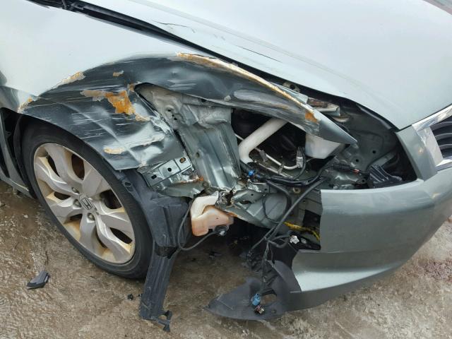 1HGCP26829A078158 - 2009 HONDA ACCORD EXL GREEN photo 9