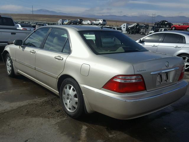 JH4KA96673C001220 - 2003 ACURA 3.5RL GOLD photo 3