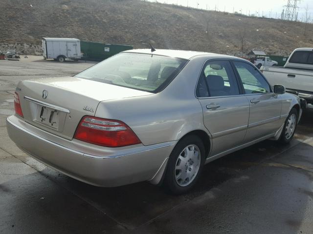 JH4KA96673C001220 - 2003 ACURA 3.5RL GOLD photo 4