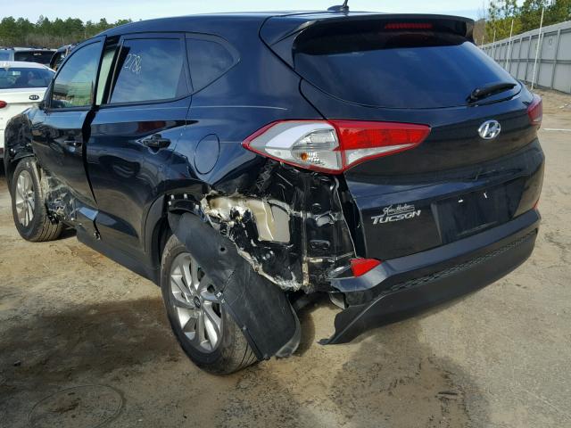 KM8J23A42HU429836 - 2017 HYUNDAI TUCSON SE BLACK photo 3