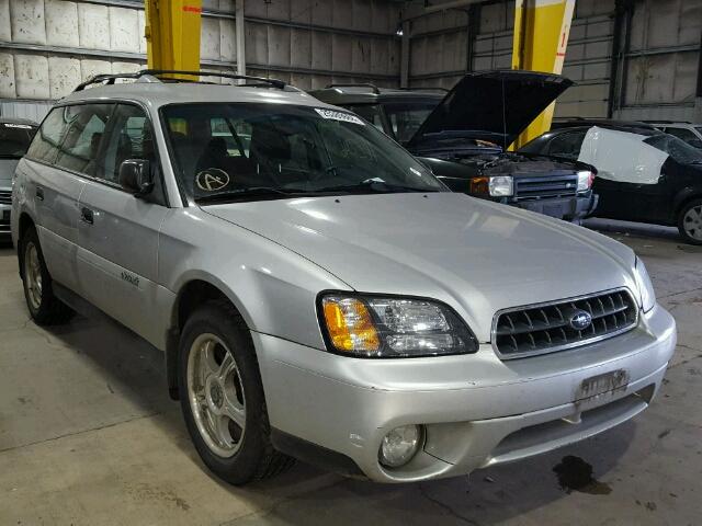 4S3BH675247611344 - 2004 SUBARU LEGACY OUT SILVER photo 1