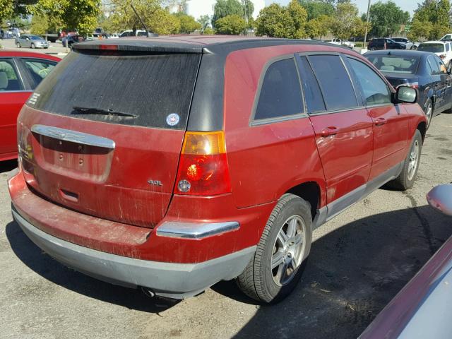 2A8GM68X37R335866 - 2007 CHRYSLER PACIFICA T RED photo 4