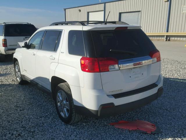 2GKALSEK1E6169514 - 2014 GMC TERRAIN SL WHITE photo 3