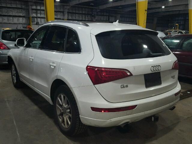 WA1LFAFP4BA080304 - 2011 AUDI Q5 PREMIUM WHITE photo 3