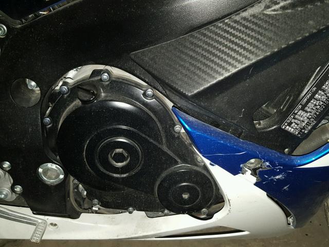 JS1GN7FA9D2101213 - 2013 SUZUKI GSX-R600 BLUE photo 7