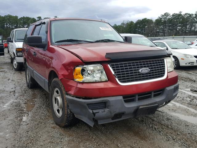 1FMRU13WX4LB07624 - 2004 FORD EXPEDITION RED photo 1