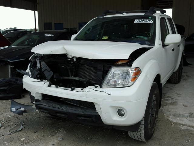 1N6AD0EV5FN733022 - 2015 NISSAN FRONTIER S WHITE photo 2