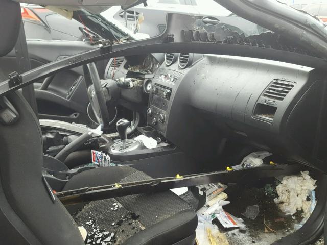 KMHHM66D77U239726 - 2007 HYUNDAI TIBURON GS BLACK photo 5