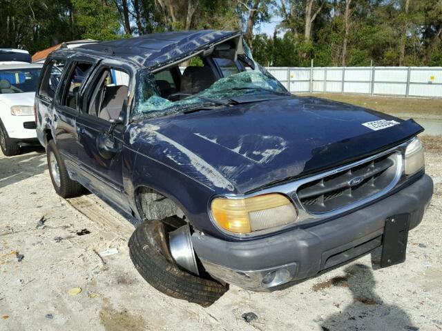 1FMZU63E2YUA03519 - 2000 FORD EXPLORER X BLUE photo 1