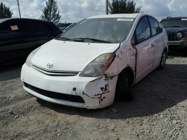 JTDKB20U077579994 - 2007 TOYOTA PRIUS WHITE photo 2