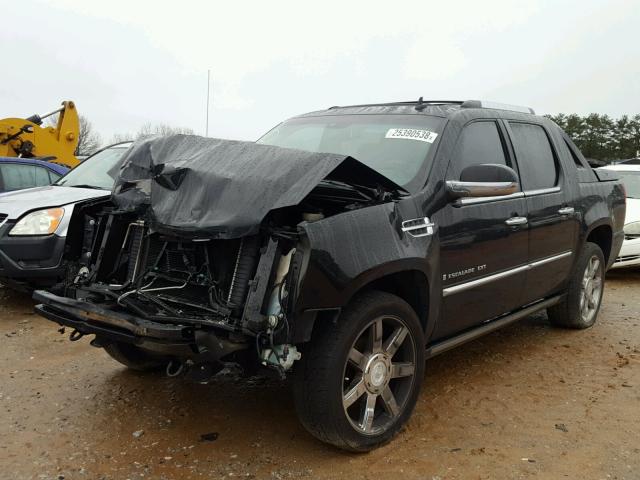 3GYFK62857G306704 - 2007 CADILLAC ESCALADE E BLACK photo 2